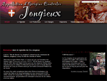 Tablet Screenshot of cru-jongieux.com